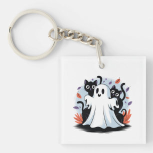 Halloween Night Prowl Key Ring