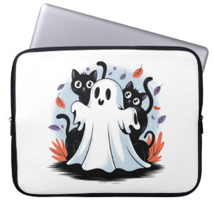 Halloween Night Prowl  Laptop Sleeve