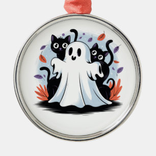 Halloween Night Prowl Metal Tree Decoration