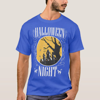 Halloween Night Trick Or Treat Happy Halloween Wit T-Shirt