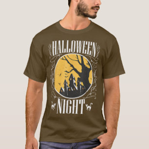 Halloween Night Trick Or Treat Happy Halloween Wit T-Shirt