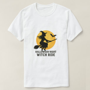 Halloween Night Witch Ride T-Shirt
