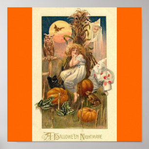 halloween nightmare poster