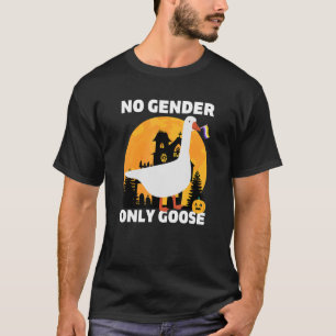 Halloween Non binary Pride Nonbinary No Gender Onl T-Shirt