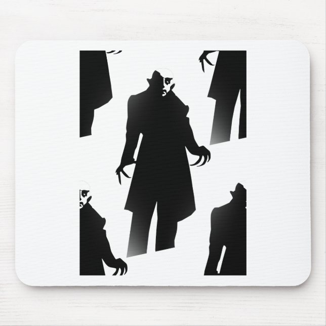 halloween nosferatu mouse mat (Front)