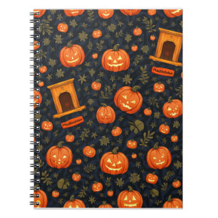 Halloween Note Notebook