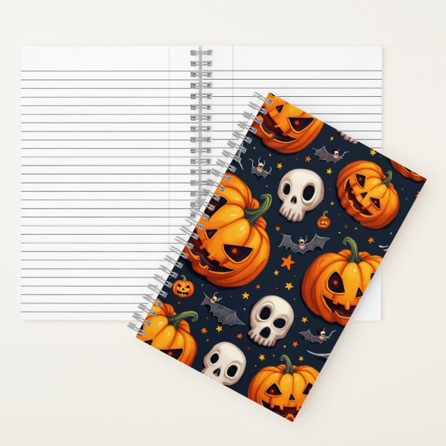 halloween notebook (Inside)