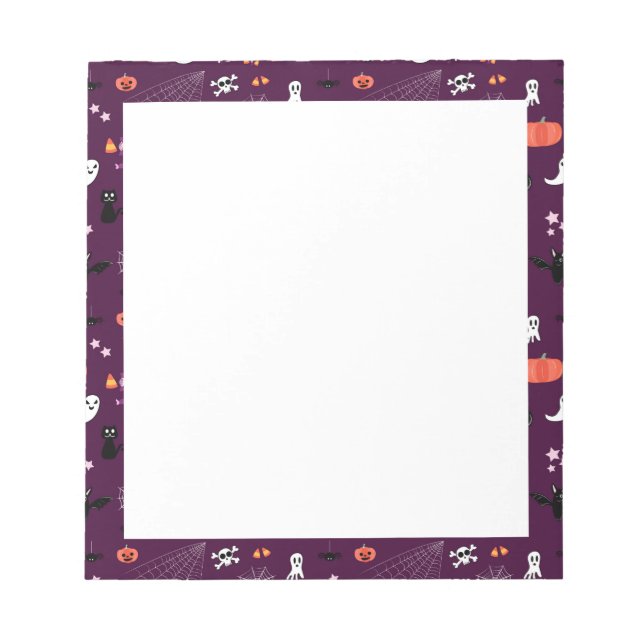 Halloween Notepad (Front)