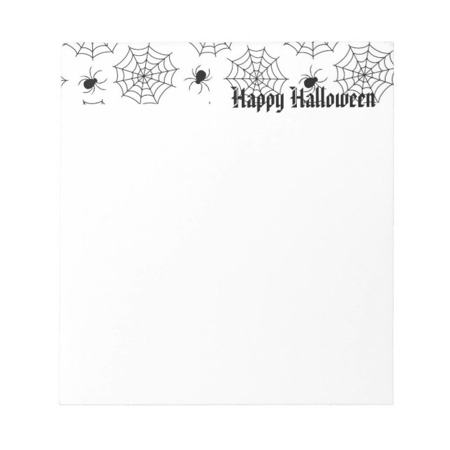 Halloween Notepad (Front)