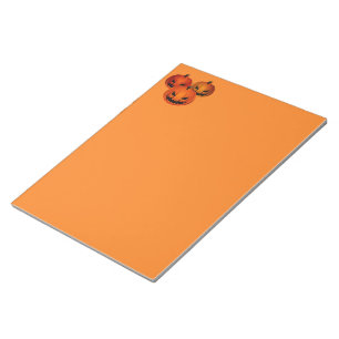 Halloween Notepad-Scary Pumpkins Notepad