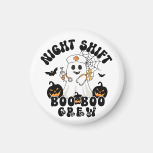 Halloween Nurse – BOO BOO Crew Ghost Magnet
