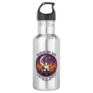 Halloween Nurse By Day_1 532 Ml Water Bottle
