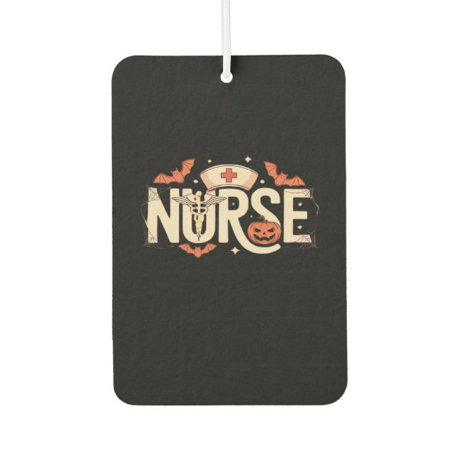 Halloween nurse Classic T-Shirt Car Air Freshener (Front)