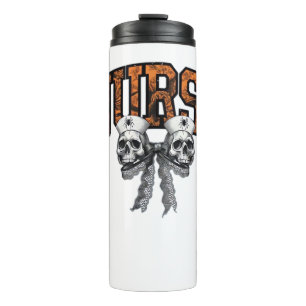 Halloween Nurse Coquette Bow Classic T-Shirt Thermal Tumbler