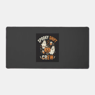 Halloween Nurse Ghost Squad Desk Mat
