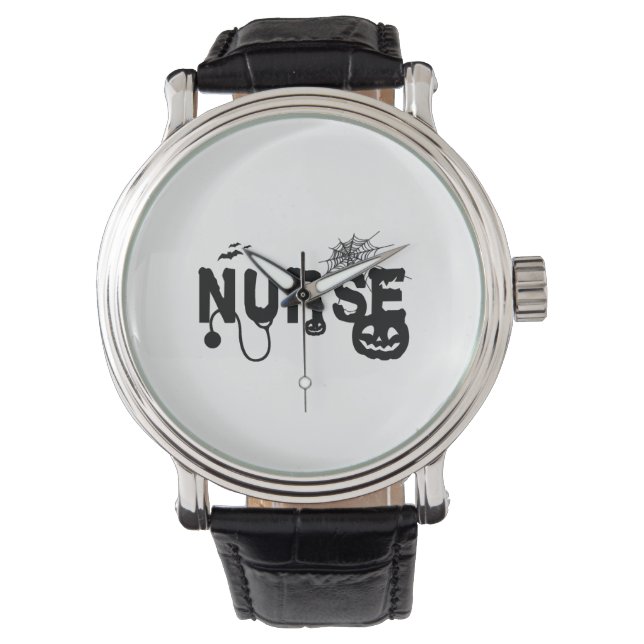 Halloween Nurse Hospital Watch (Front)