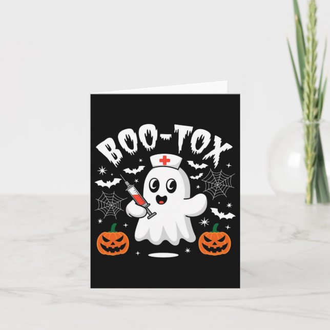 Halloween Nurse Humour  Card (Front)