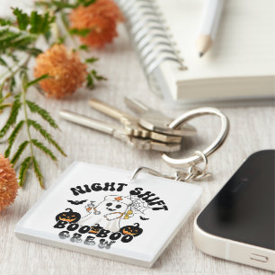 Halloween Nurse Keychain – BOO BOO Crew Ghost