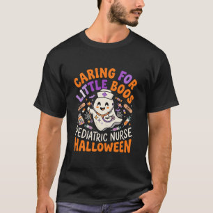 Halloween Nurse Little Boos T-Shirt