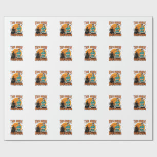 Halloween Nurse Loved Halloween Vintage Spooky_1 Wrapping Paper