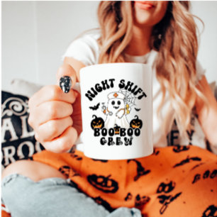 Halloween Nurse Mug – Night Shift BOO BOO Crew