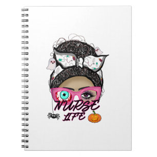 Halloween Nurse Notebook