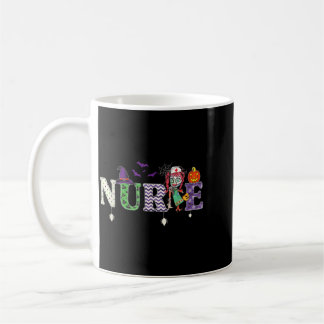 Halloween Nurse Nursing Health Worker Halloween Coffee Mug