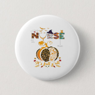 Halloween Nurse Nursing Thanksgiving Health Worker 6 Cm Round Badge