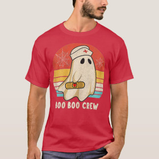 Halloween Nurse Practitioner Boo Crew,Nurse Hallow T-Shirt