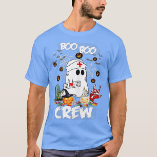 Halloween Nurse Practitioner Boo Crew,Nurse Hallow T-Shirt