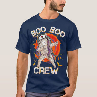 Halloween Nurse Practitioner Boo Crew,Nurse Hallow T-Shirt