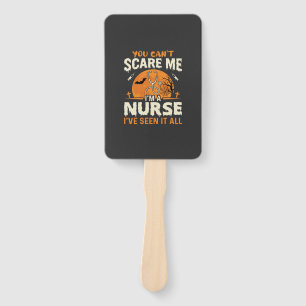 Halloween Nurse Scare Me Hand Fan