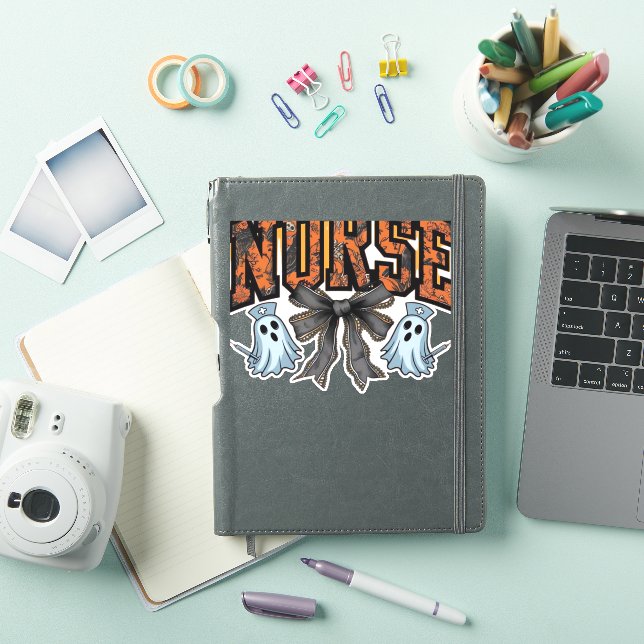 Halloween Nurse Scary Coquette Bow Classic T-Shirt (iPad Cover)