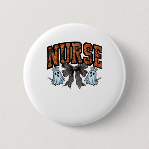 Halloween Nurse Scary Coquette Bow Classic T-Shirt 6 Cm Round Badge