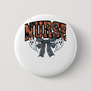 Halloween Nurse Scary Coquette Bow Classic T-Shirt 6 Cm Round Badge
