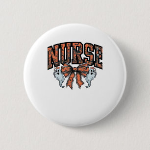 Halloween Nurse Scary Coquette Bow Classic T-Shirt 6 Cm Round Badge