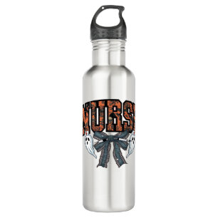 Halloween Nurse Scary Coquette Bow Classic T-Shirt 710 Ml Water Bottle