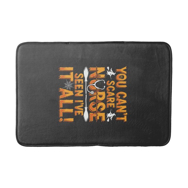 Halloween Nurse Seen It All Design_1 Bath Mat (Front)