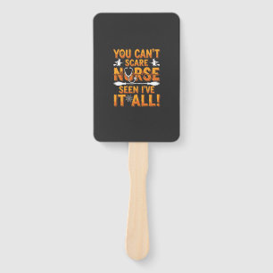 Halloween Nurse Seen It All Design_1 Hand Fan
