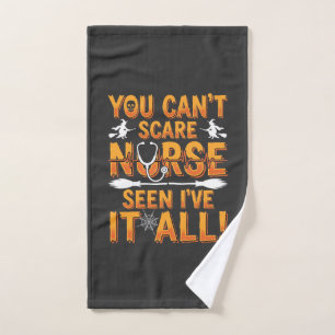 Halloween Nurse Seen It All Design_1 Hand Towel