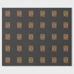 Halloween Nurse Seen It All Design_1 Wrapping Paper