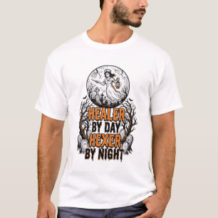 Halloween Nurse Shirt Vintage Engraving Spooky Nur