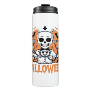 Halloween Nurse skeleton Essential T-Shirt_1 Thermal Tumbler