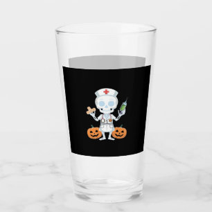 Halloween Nurse Skeleton Essential T-Shirt Glass