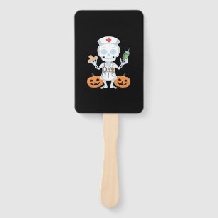 Halloween Nurse Skeleton Essential T-Shirt Hand Fan