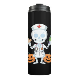 Halloween Nurse Skeleton Essential T-Shirt Thermal Tumbler