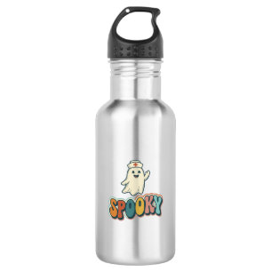 Halloween Nurse Spooky Ghost Retro Funny_1 532 Ml Water Bottle