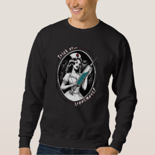 Halloween Nurse Sweatshirt
