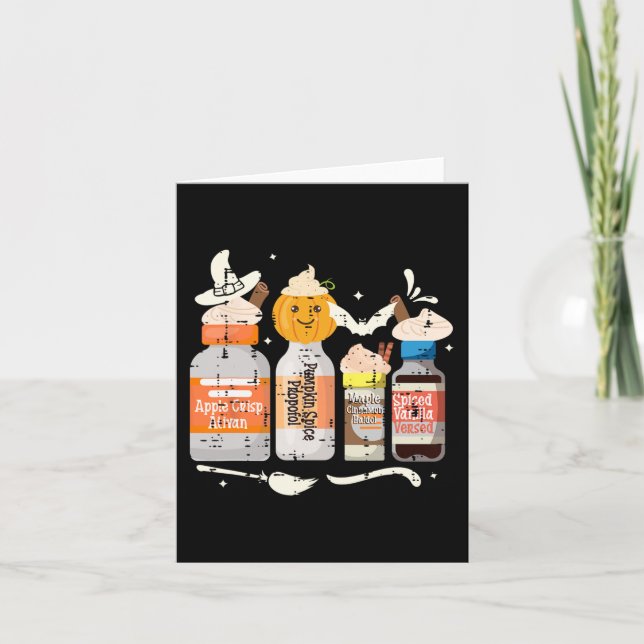 Halloween Nurse Tee Crna Pacu ER ED ICU Cricital C Card (Front)