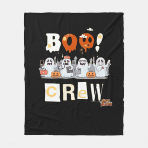 Halloween Nurses Boo Crew Classic T-Shirt Fleece Blanket